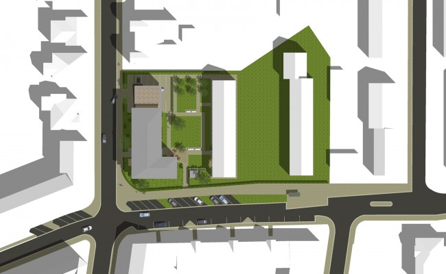 Wettbewerb für ein Mehrfamilienhaus in Hildesheim | 