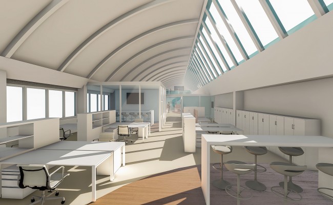 Planung Bosch Hildesheim | Halle Ansicht 01