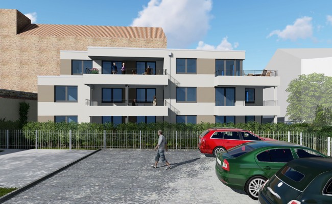 Neubau eines Mehrfamilienhauses in der Theaterstraße | 