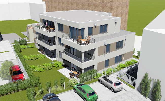 Neubau eines Mehrfamilienhauses in der Theaterstraße | 