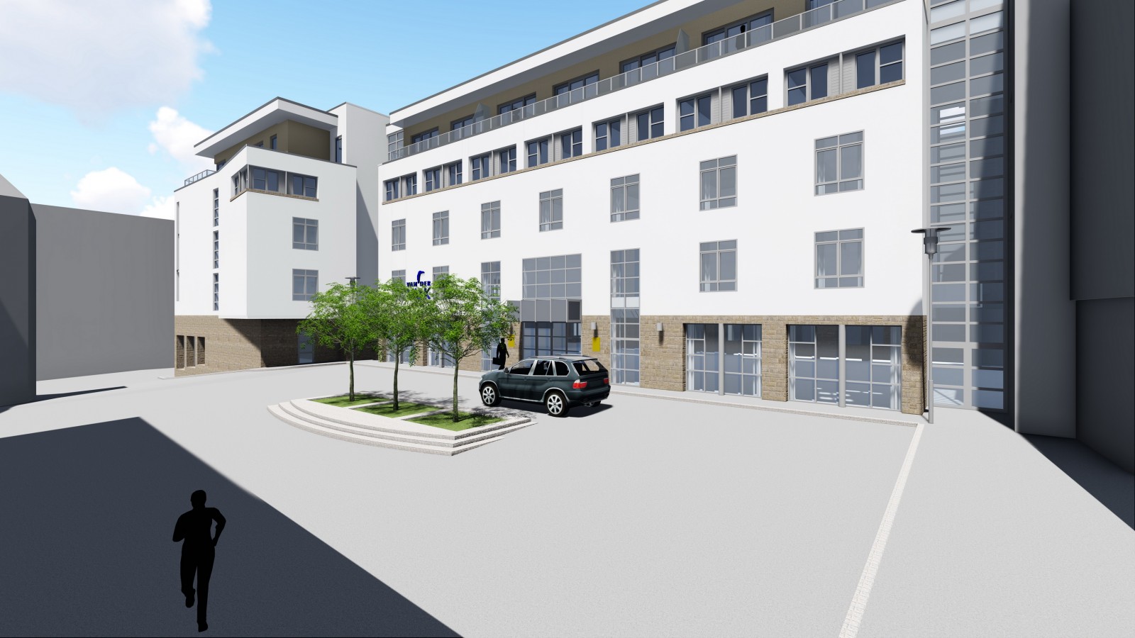 Aufstockung des Van der Valk Hotels | JUNG MARHEINEKE - Architekturbüro, Innenarchitekturbüro Hildesheim