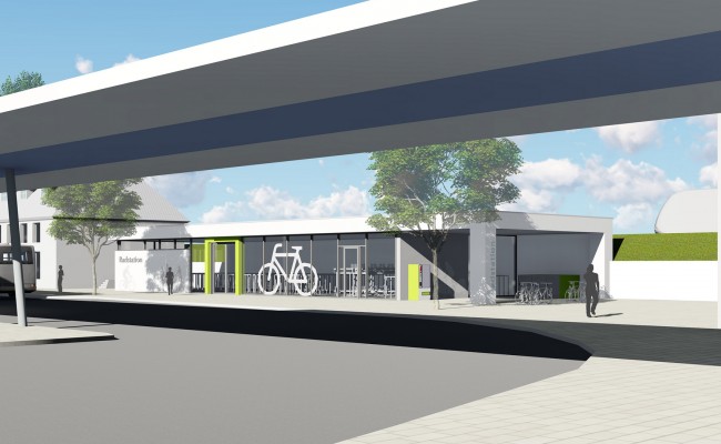 Radstation am Hildesheimer Hauptbahnhof | 
