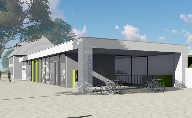 Radstation am Hildesheimer Hauptbahnhof | 