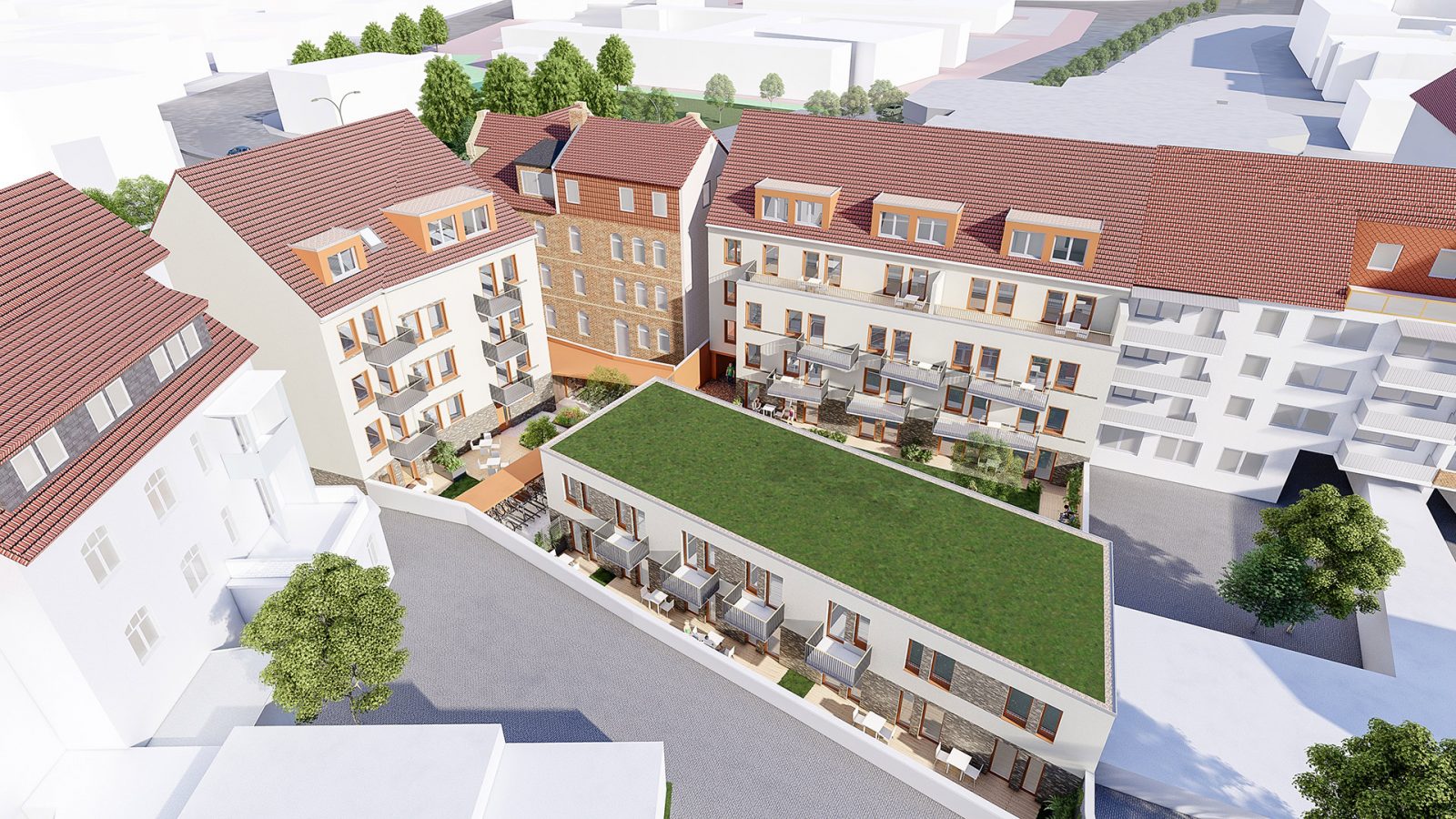 Neubau von Mirkoapartements in Einnumer Straße | JUNG MARHEINEKE - Architekturbüro, Innenarchitekturbüro Hildesheim