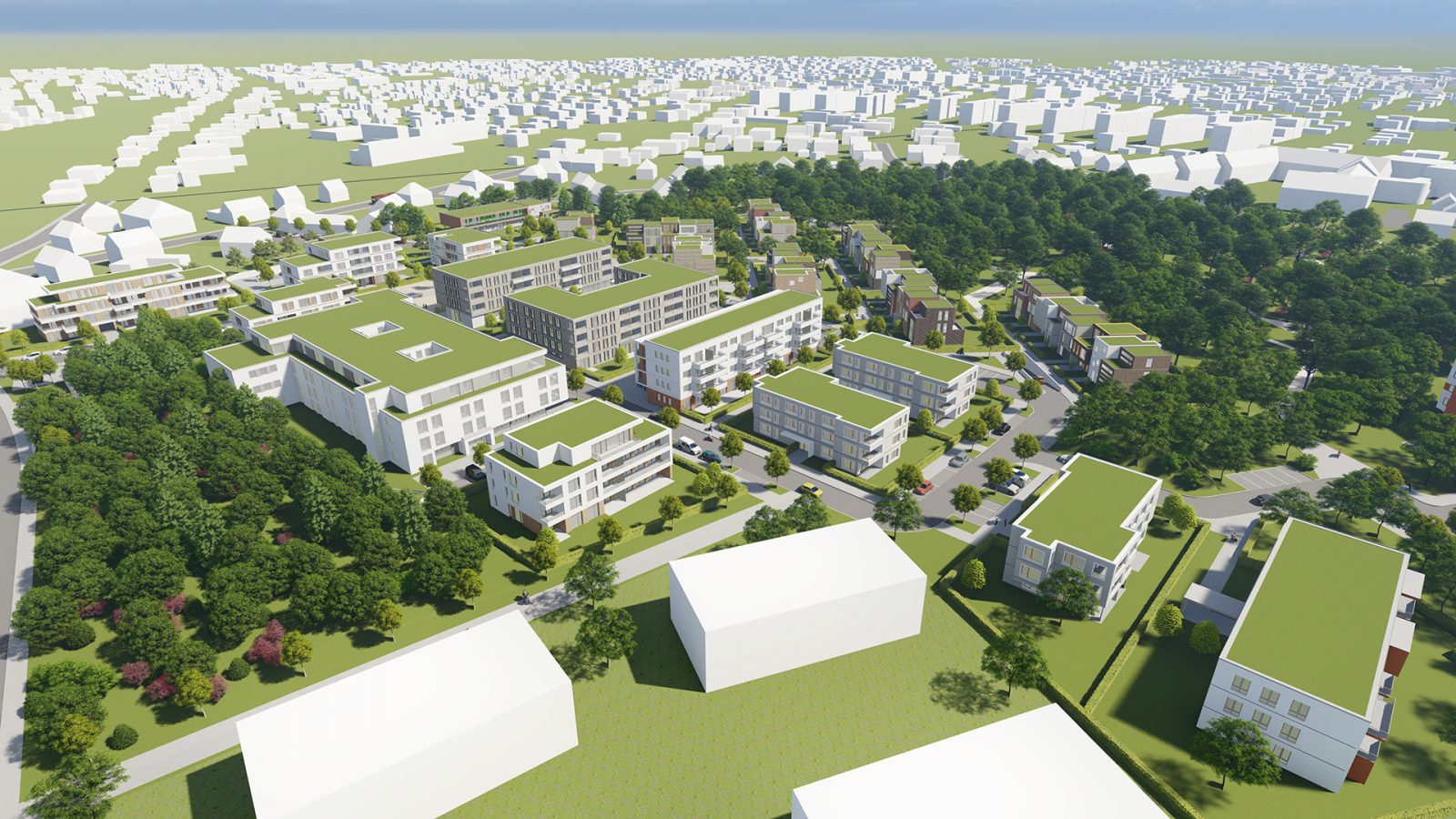 städtebauliche Studie in Gifhorn | JUNG MARHEINEKE - Architekturbüro, Innenarchitekturbüro Hildesheim