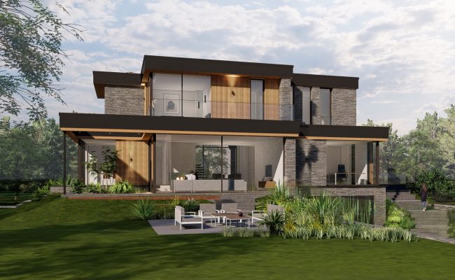 Neubau eines Einfamilienhauses