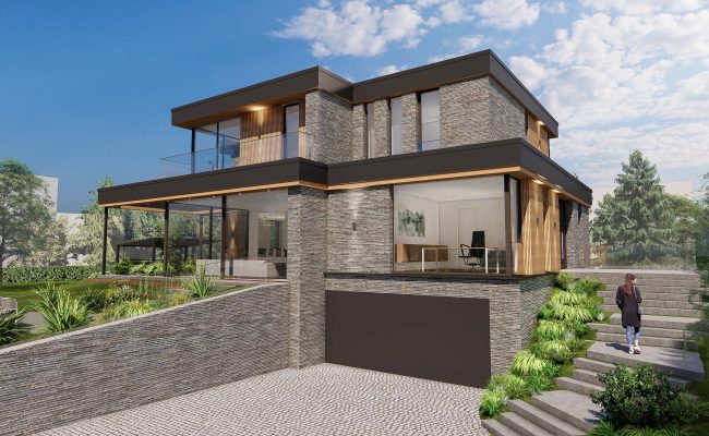 Neubau eines Einfamilienhauses | 