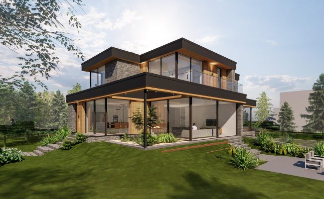 Neubau eines Einfamilienhauses | 