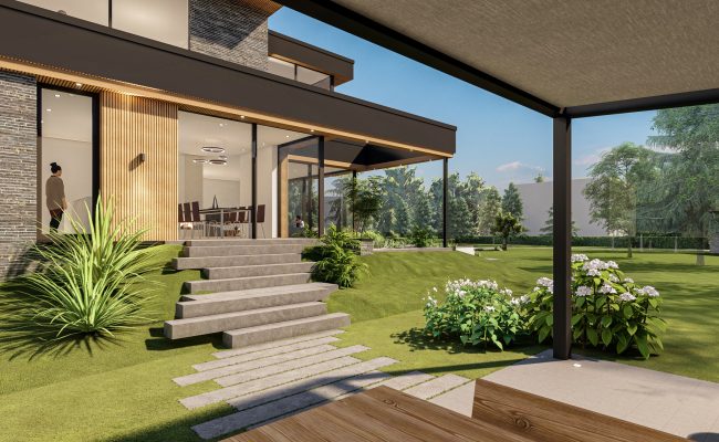 Neubau eines Einfamilienhauses | 