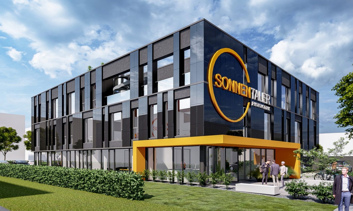 Sonnentaler – Neubau eines Bürogebäudes mit Lagerhalle | JUNG MARHEINEKE - Architekturbüro, Innenarchitekturbüro Hildesheim