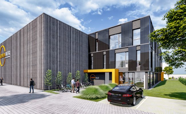 Sonnentaler – Neubau eines Bürogebäudes mit Lagerhalle | 