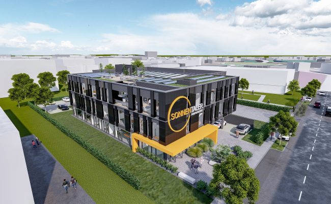 Sonnentaler – Neubau eines Bürogebäudes mit Lagerhalle | 